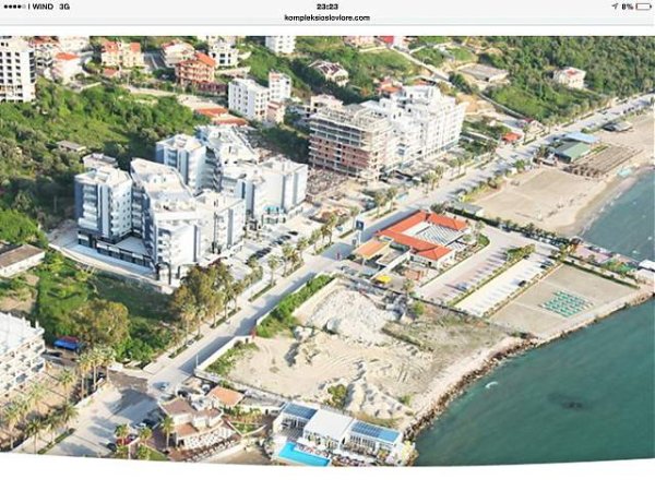 Vlore, jap me qera apartament Kati 4, 90 m² 35 Euro/nata (Uje ftohte)