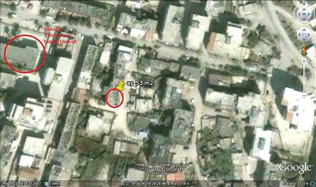 Vlore, jap me qera apartament 2+1+BLK Kati 1, 80 m² 5.000 Leke/nata (Prane Gjimnazit Ismail Qemali)