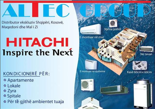 Tirane, - Kondicioner Hitachi