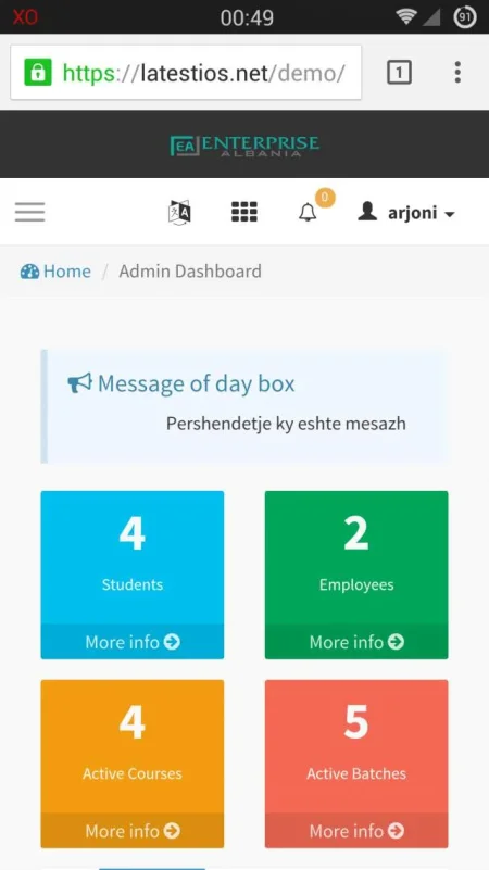 Tirane, - Sistem menaxhimi per shkolla dhe kurse nga Enterprise Albani