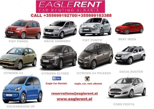 Tirane, - EAGLE CAR RENTALS MAKINA ME QERA