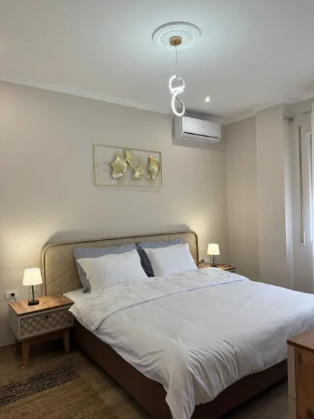 Tirane, jepet me qera apartament 1+1 , 60 m² 650 € (Rruga e Kavajës)