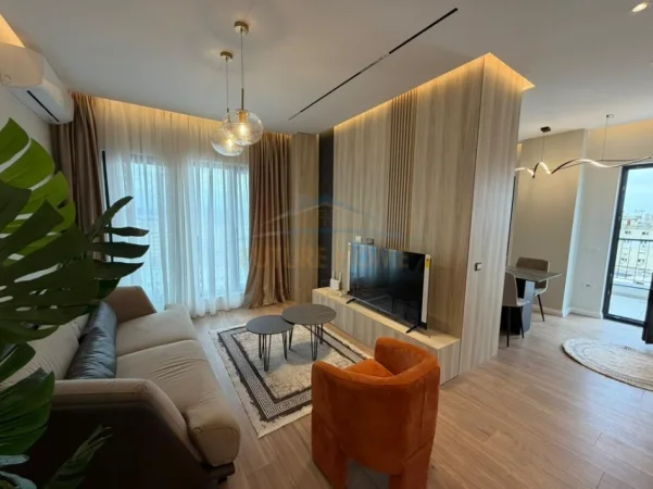 Tirane, jepet me qera apartament 1+1+Post Parkimi Kati 12, 85 m² 1.200 € (Rruga e Barrikadave)