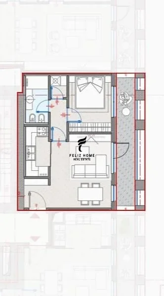 Tirane, shitet apartament 2+1 Kati 7, 83 m² 184.000 € (ZOGU I ZI)