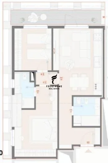 Tirane, shitet apartament 2+1 Kati 15, 121 m² 267.000 € (ZOGU I ZI)