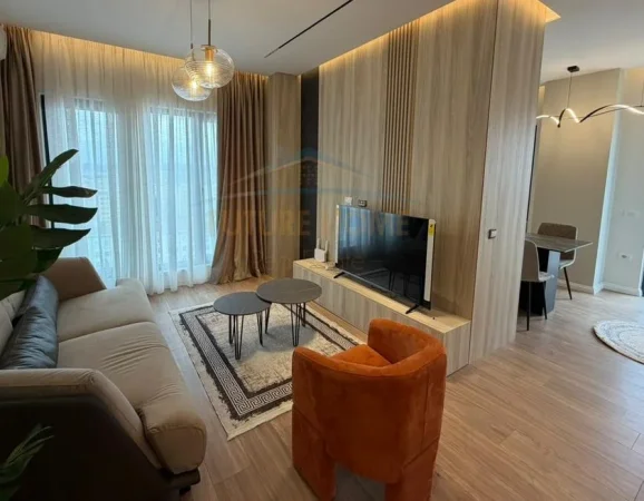 Tirane, jepet me qera apartament 1+1+Ballkon Kati 12, 85 m² 1.200 € (Rruga e Barrikadave)