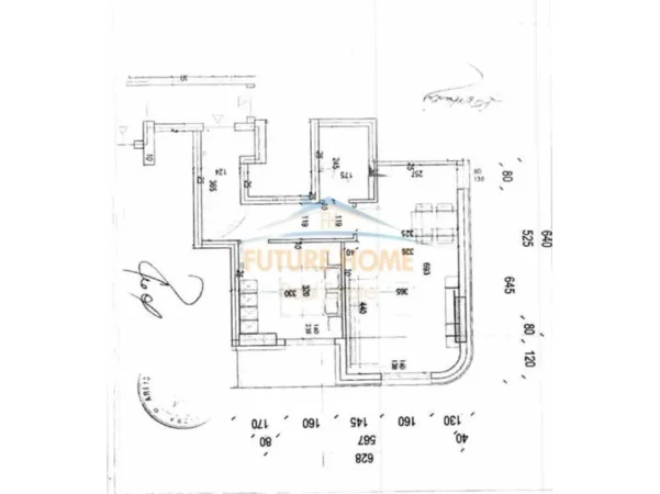 Tirane, shitet apartament 1+1+Ballkon Kati 3, 71 m² 190.000 € (Corner Residence, Bulevardi Gjergj Fishta)