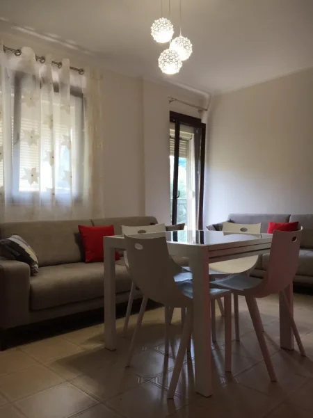 Tirane, jepet me qera apartament 1+1+Ballkon , 600 € (Liqeni i Thatë)