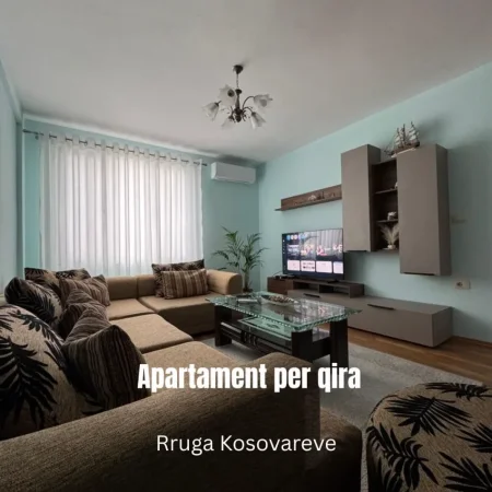 Tirane, jepet me qera apartament 1+1 , 80 m² 700 € (Rruga Kosovareve)