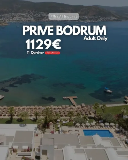 Tirane, oferte City-tour | Vizita qytetesh Prive Bodrum Hotel ( Adult Only )