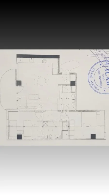 Tirane, shitet apartament 2+1 Kati 6, 114 m² 119.700 € (Astir)