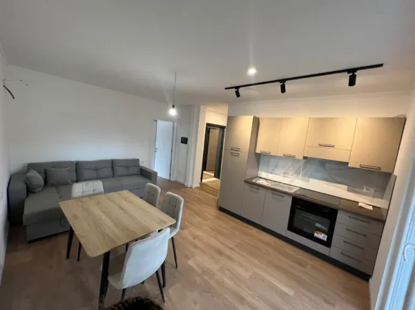 Tirane, jepet me qera apartament 1+1+Ballkon Kati 2-te TEKNIK, 80 m² (Rr. Islam Rusi, prane mbikalimit te Shkozes)