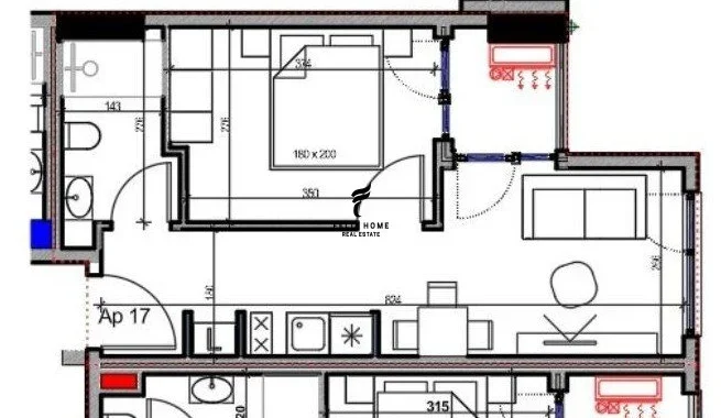 Tirane, shitet apartament 1+1 , 48 m² 105.000 € (RRUGA E KAVAJES)