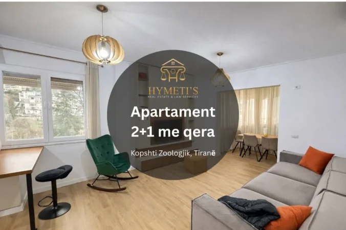 Tirane, jepet me qera apartament 2+1 Kati 2, 100 m² 