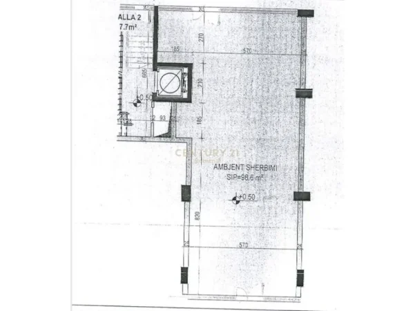 Tirane, shitet Kati 0, 120 m² (astir)