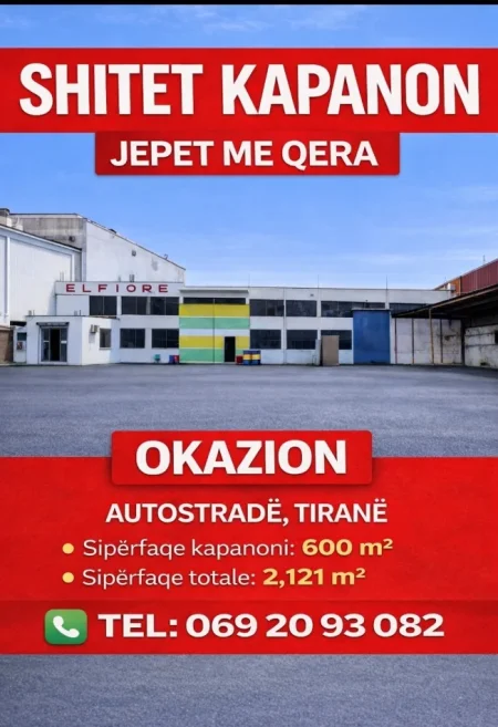 Tirane, shitet , 1 m² 