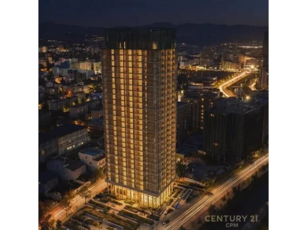 Tirane, shes apartament 1+1 Kati 16, 84 m² 164.300 € (Eterna Residence)