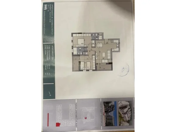 Tirane, shes apartament 2+1 Kati 3, 109 m² 136.800 € (KOMPLEKSI UNIVERS CITY ,ZONA STARTEK)