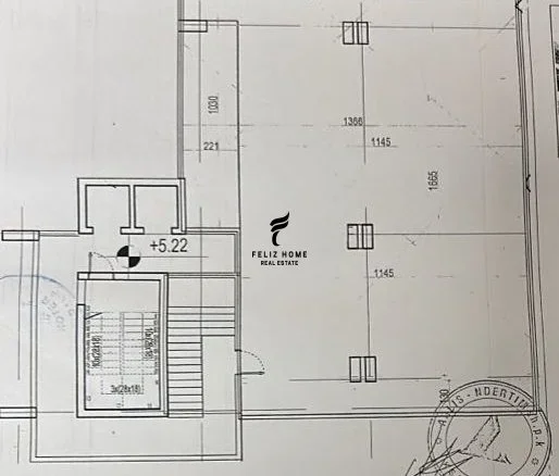 Tirane, jepet me qera zyre Kati 1, 240 m² 2.500 € (RRUGA E DIBRES)