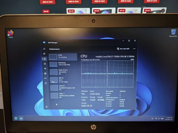 Tirane, shes Laptop HP Probook 450 G4 i7 + 16gb