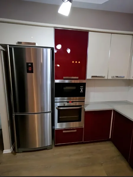 Tirane, jepet me qera apartament 1+1+Ballkon Kati 6, 68 m² 450 € (Yzberisht)