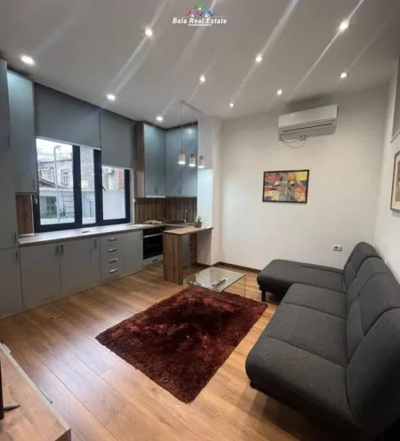 Tirane, jepet me qera apartament 1+1+Ballkon Kati 1, 65 m² 600 €