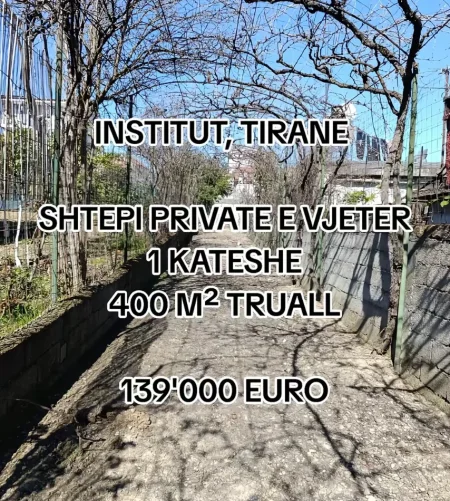 Tirane, shitet truall , 400 m² 139.000 € (INSTITUT)