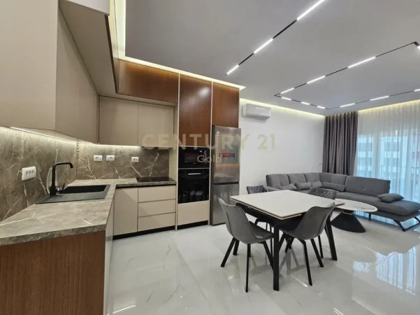 Tirane, jepet me qera apartament 1+1+Ballkon Kati 6, 71 m² 1.000 € 