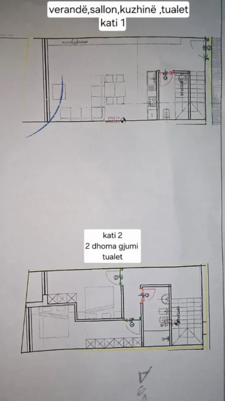 Tirane, shitet apartament duplex Dublex , 124 m² 190.000 € (Liqeni i Farkes)