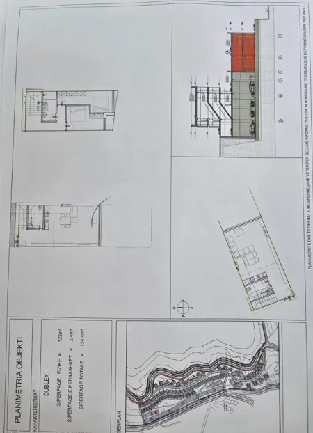 Shqiperi, shitet apartament duplex 2+1+Aneks+Ballkon , 124 m² 190.000 € (Liqeni i Farkës, Swan Lake Residence)