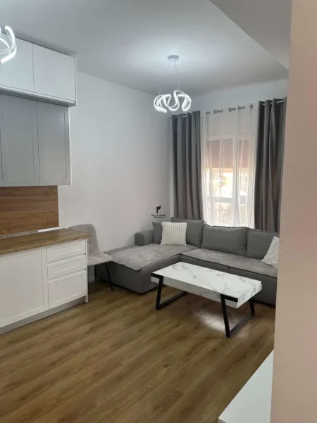 Tirane, jepet me qera apartament 1+1 Kati 7, 60 m² 400 € (ALI DEMI)