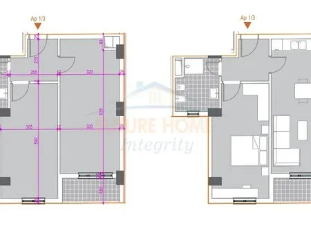 Tirane, shitet apartament 1+1 Kati 1, 73 m² 136.000 € 