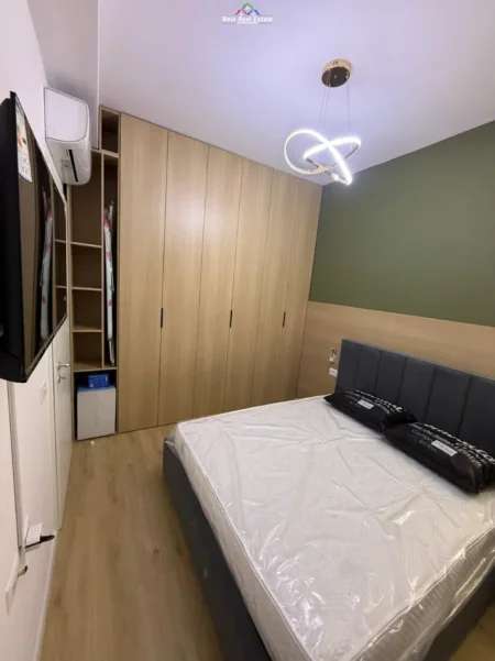 Tirane, jepet me qera apartament 1+1 Kati 6, 60 m² 520 € (Ali Demi, Kompleksi Kadiu)
