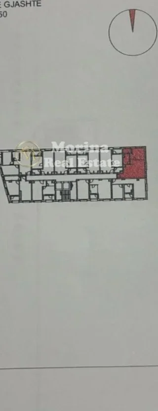 Tirane, shitet apartament 1+1 Kati 6, 60 m² 96.000 € (Ali Demi)