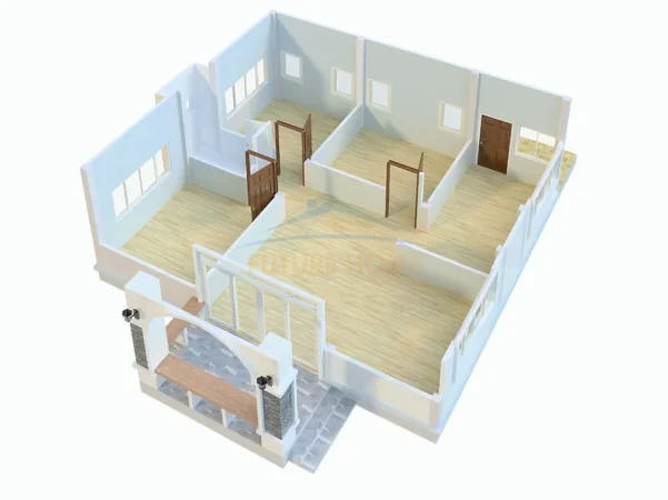 Tirane, shitet apartament 1+1 Kati 2, 56 m² 158.000 € (21 DHJETORI)