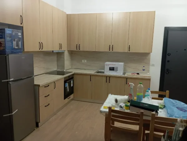 Tirane, jepet me qera apartament 1+1 Kati 9, 65 m² 520 € (Rruga Dervish Luzha)
