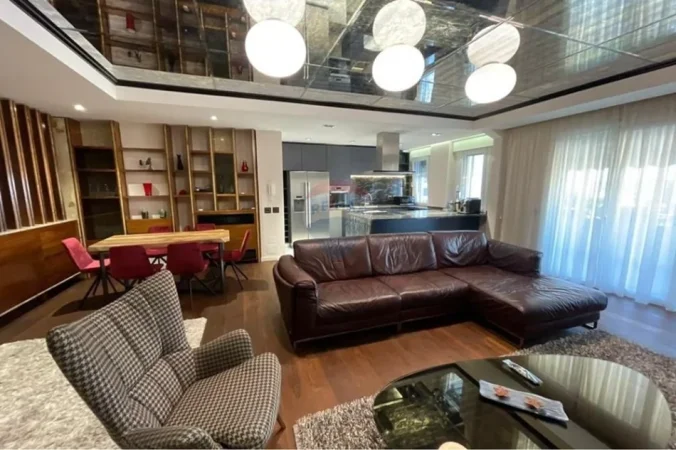 Tirane, jepet me qera apartament 2+1+Ballkon , 1.500 € 