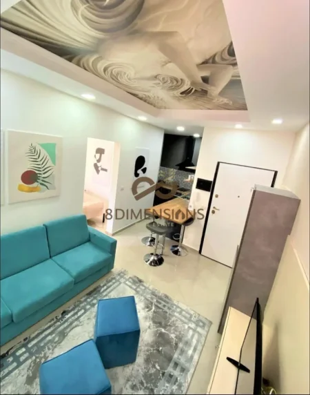 Tirane, jepet me qera apartament 1+1 Kati 3, 40 m² 450 € (stadiumi dinamo)