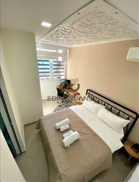 Tirane, jepet me qera apartament 1+1 Kati 3, 40 m² 450 € (stadiumi dinamo)