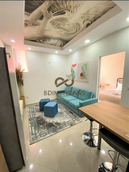 Tirane, jepet me qera apartament 1+1 Kati 3, 40 m² 450 € (stadiumi dinamo)