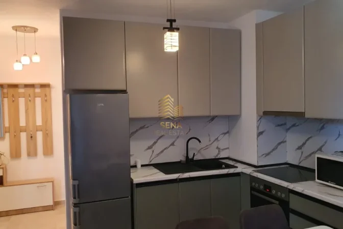 Tirane, jepet me qera apartament 1+1+Ballkon Kati 5, 55 m² 500 € (Kompleksi Zirkon, Xhamllik)
