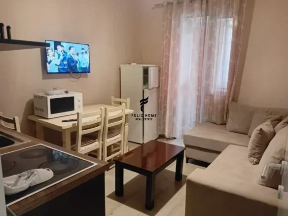Tirane, jepet me qera apartament 1+1+Ballkon Kati 1, 45 m² 500 € (BLLOK)