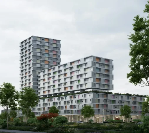 Tirane, shitet apartament 1+1 Kati 12, 62 m² 77000 € (KOMPLEKSI MOA)