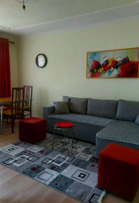 Tirane, jepet me qera apartament 1+1 Kati 5, 60 m² 480 € (ALI DEMI)