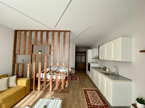 Tirane, jepet me qera garsonier 1+1 Kati 11, 40 m² 450 € (Farmacia 10, Rruga e Dibres)