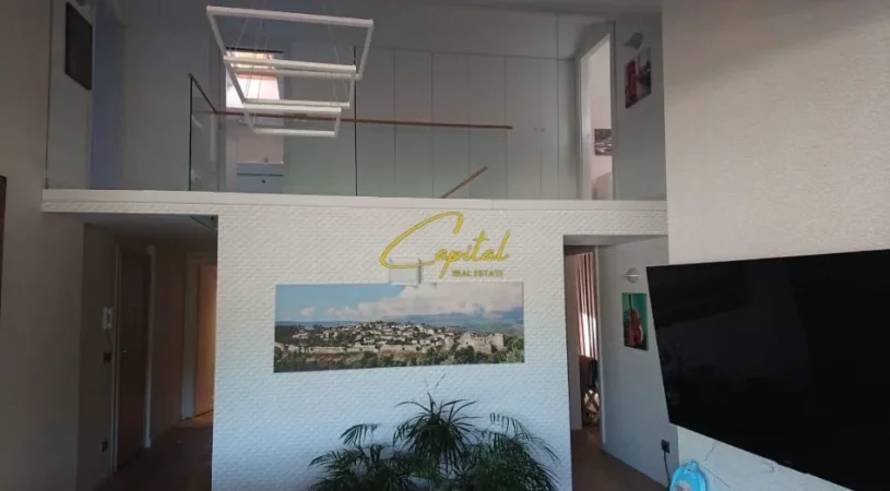 Tirane, jepet me qera apartament+verande | Penthouse 4+1 Kati 5, 180 m² 1.750 € (LIQENI I THATE)