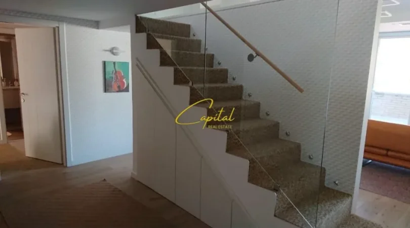 Tirane, jepet me qera apartament+verande | Penthouse 4+1 Kati 5, 180 m² 1.750 € (LIQENI I THATE)