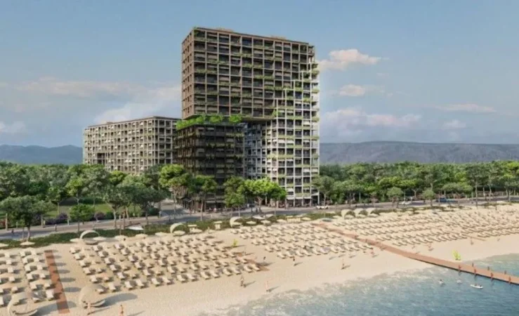 Lezhe, shitet apartament 1+1 Kati 3, 32 m² 46.500 € (Shengjin)