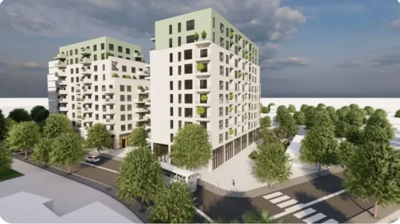 Tirane, shitet apartament 2+1 Kati 9, 101 m² 202.800 € (Rruga e Kavajes)