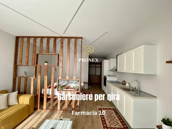 Tirane, jepet me qera apartament 1+1 Kati 11, 30 m² 450 € (farmacia 10)
